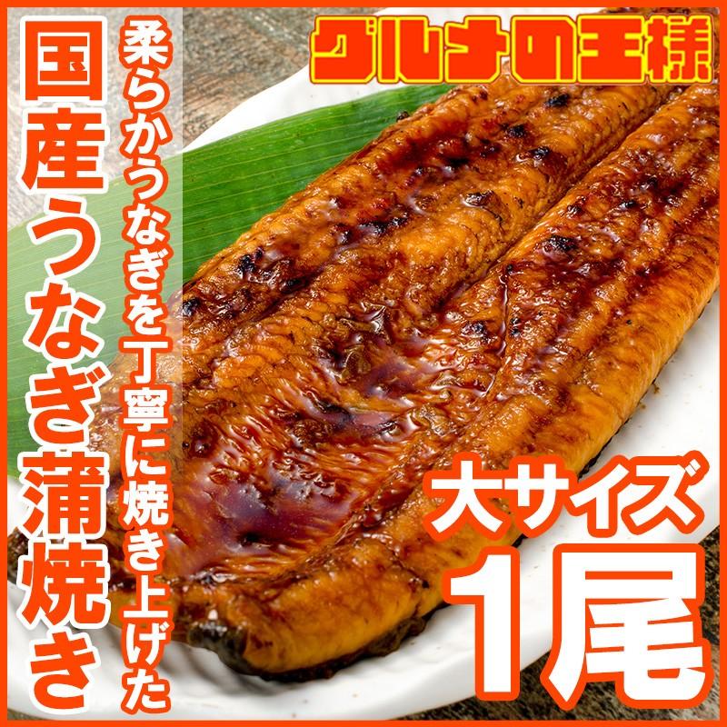 国産うなぎ蒲焼き 大サイズ 平均165g前後×1尾