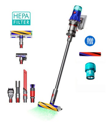 【送三豪禮】Dyson V12 Detect Slim™ Fluffy 輕量無線吸塵器