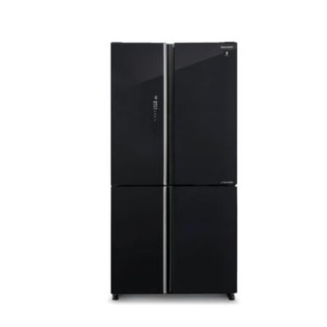 SHARP夏普575公升四門對開變頻冰箱SJ-DF58G-BK ★送7-11商品卡2100元