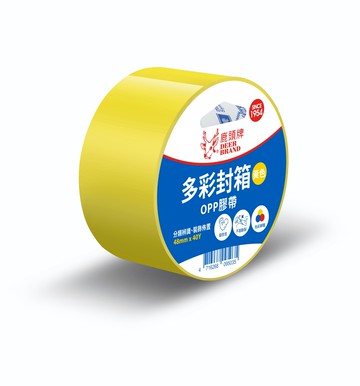 四維鹿頭牌 優韌膠帶PP31-黃