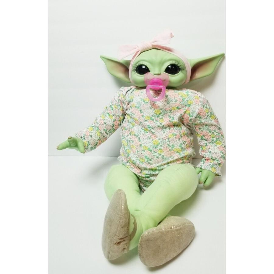 リボーンドール Custom Baby yoda Reborn Doll Weighted