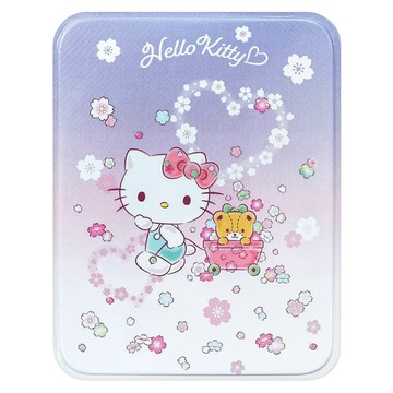 HUNDRED PICTURES 百耘圖 Hello Kitty 櫻花系列 櫻花推車鐵盒拼圖 180 x 120mm  混合顏色  1個  36片