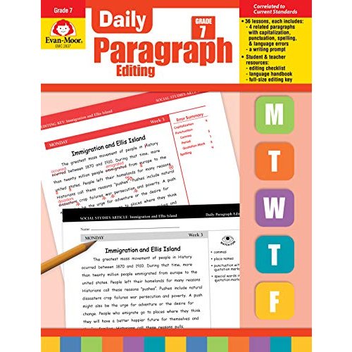 Daily Paragraph Editing  Grade