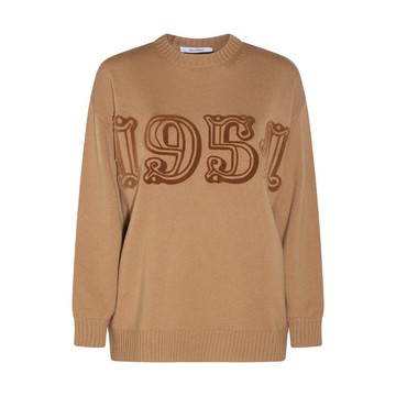 Max Mara - Camel Wool And Cashmere Blend Fido Sweater