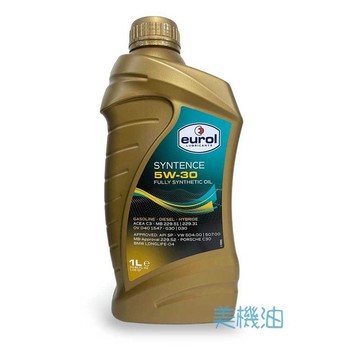 【美機油】 EUROL SYNTENCE 5W30 全合成 汽柴油 機油 C3 504 507 229.52 LL04