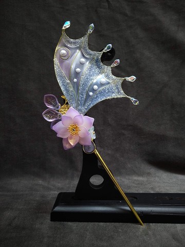 【典華優惠券】水晶花琉璃系列【海妖幻夢】~髮簪