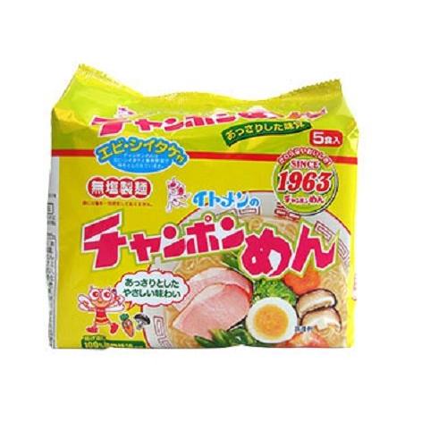 イトメン チャンポンめん 100g 5食パック×6個