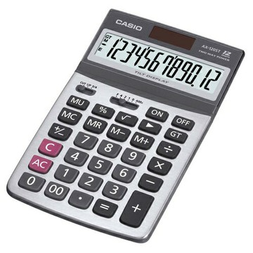 CASIO AX-120ST 商務型計算機 (12位)【APP滿額下單4%點數(單一帳號最高1500點)】5/31止