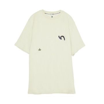 5th STREET｜山形｜男裝｜刺繡LOGO設計短袖T恤｜灰卡其