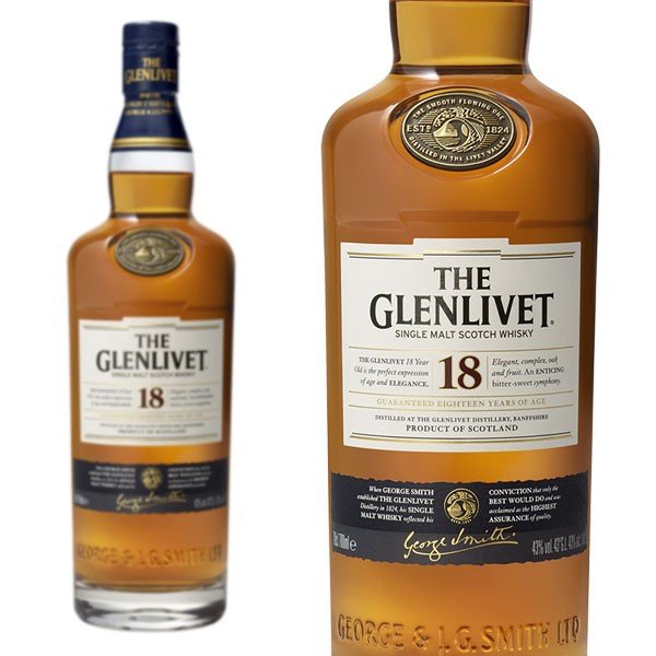 グレンリベット18年 GLENLIVET 18年 700ml - 飲料/酒