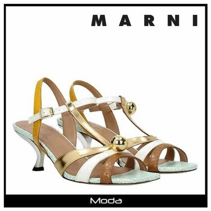marni マルニ　ウッドヒール　サンダル　36.5 楽天市場】【美品】 MARNI / マルニ | ウッドソール 厚底