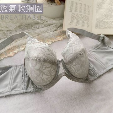 【艾妍內衣】人氣新品 大尺碼軟鋼圈 好日子 薄霧綠 機能內衣 親膚透氣 調整型 超加大 包覆 32G-46G 下圍105