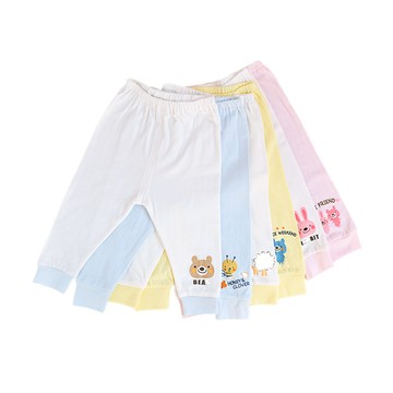 【2入】兒童長褲 純棉居家服日本提花精梳棉睡褲