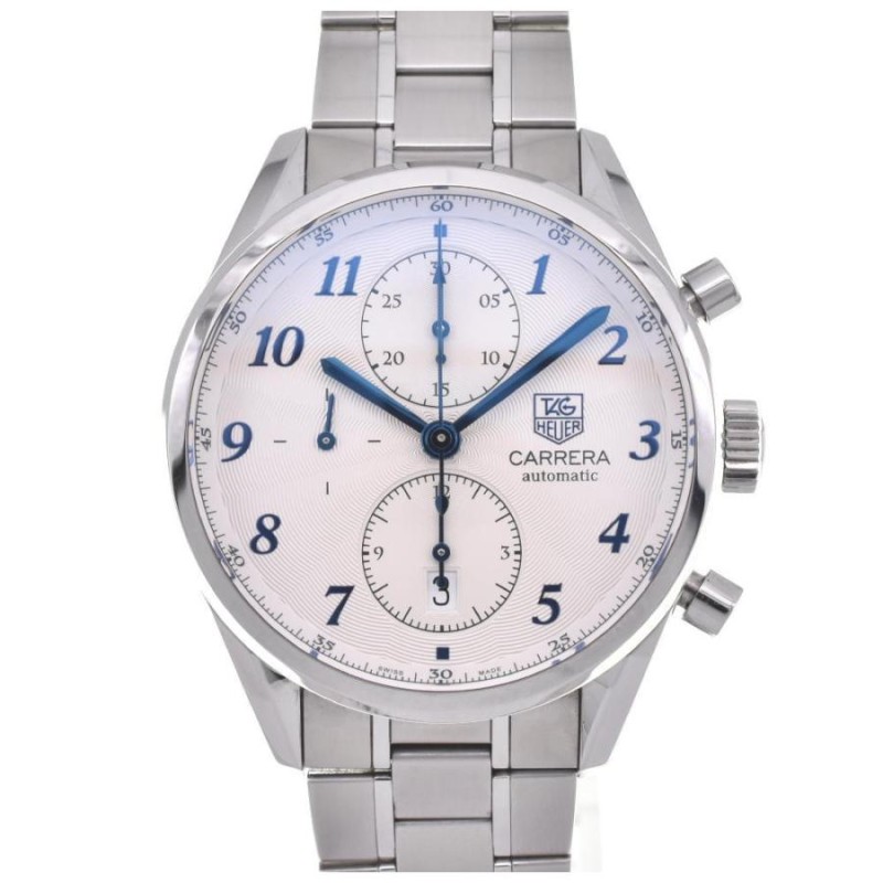 ☆美品【TAG HEUER】タグホイヤー カレラ ヘリテージ CAS2111 クロノグラフ 自動巻き メンズ I#106697 | LINEショッピング