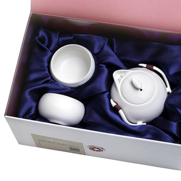 定窯巧雲3入禮盒(壺+2杯)