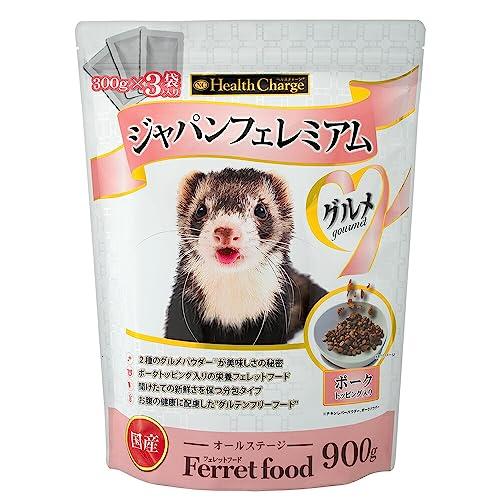 ジャパンプレミアム 国産 オールステージフェレットフード900g（300g×3袋）