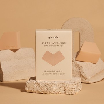 gloworks Dia Fixing Artist Sponge