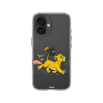 iPhone 16 Clear Case（相機按鈕） 透明 - Disney - Lion King 迪士尼-獅子王 - 辛巴成長中