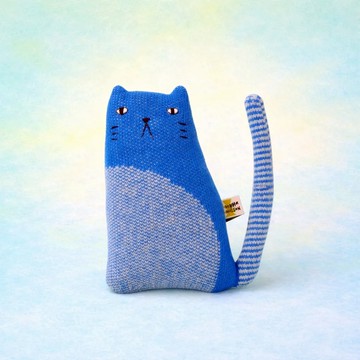 英國 Donna Wilson 羊毛娃娃 卡斯柏藍貓