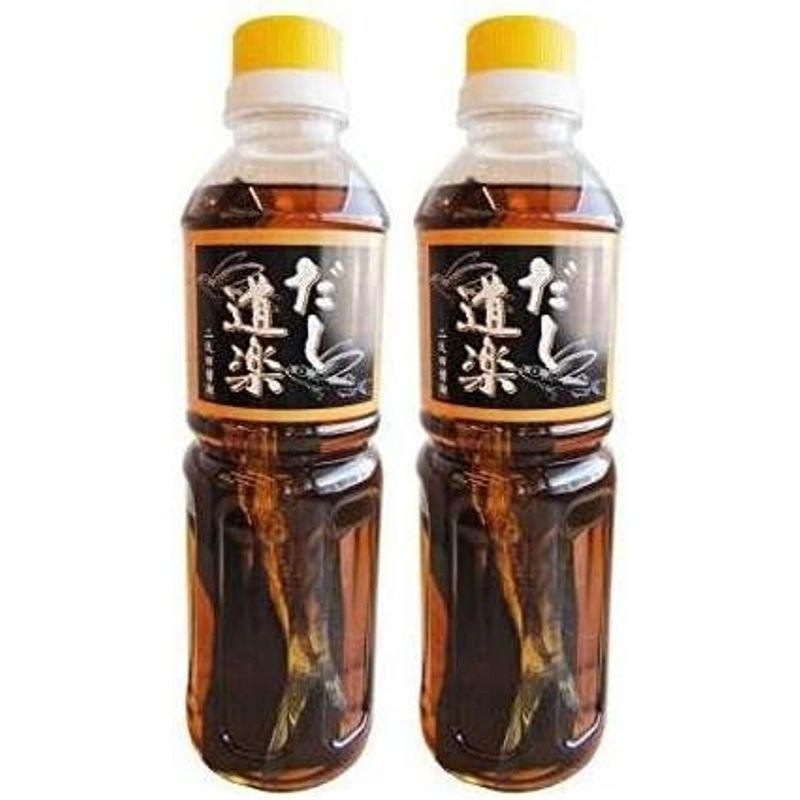 焼きあご入り だし道楽 500ml 2本セット