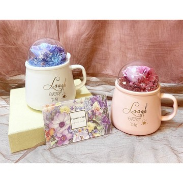 【OSTARA FLORIST 奧斯塔拉花藝】永生花馬克杯