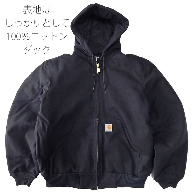 カーハート アクティブジャケット J140 carhartt キルティング裏地付