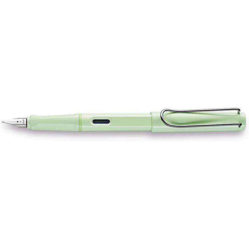 LAMY ラミー 万年筆 M 中字 サファリ パステル ミントグリーン L36MG-M 両用式 限定 正規輸入品