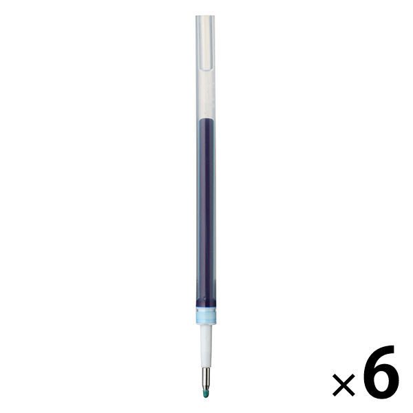 無印良品 替芯 ゲルインキボールペン 0.38mm・青 6本 良品計画 通販 LINEポイント最大0.5%GET | LINEショッピング