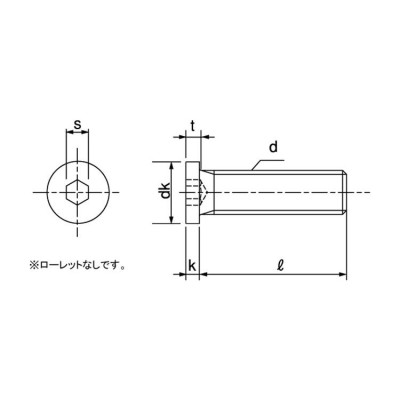 ワンピなど最旬ア！ 日産ネジ 小頭ＮＳローヘッド（日産 極薄NS