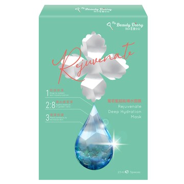 [家速配]我的美麗日記蜜若藍補水面膜
