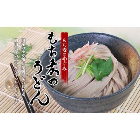 ふるさと納税 もち麦のうどん 愛媛県東温市