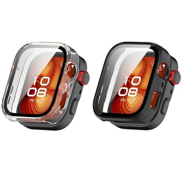 【PC+鋼化玻璃一體錶殼】適用 華為 Huawei Watch Fit 4 Pro 專用 手錶 硬殼 保護殼