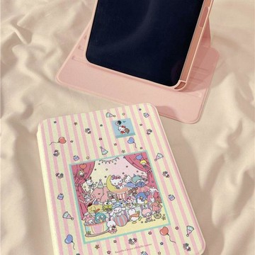 ⭐️優選好物⭐️庫洛米派對平板殼 平板保護殼360旋轉華爲matepad11.5s平板保護套Air12殼se/pro11