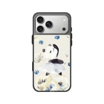 iPhone 17 Pro Max Clear (相機按鈕) 酷墨灰 - 涼丰 LiangFeng - 芭蕾舞熊貓