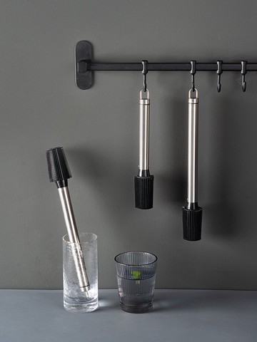 家用洗杯子硅膠刷杯子神器廚房杯刷長柄清洗清潔刷洗杯刷