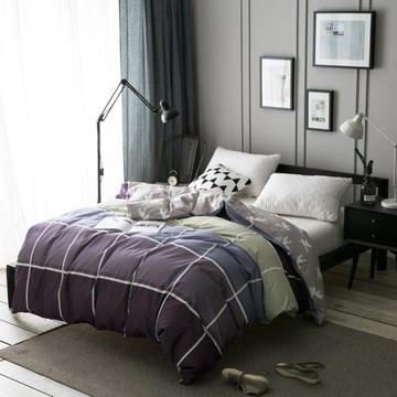 全棉加厚磨毛被套單件純棉200x230 雙人冬季保暖冬季100%被罩單人