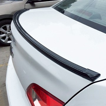 碳纖維尾翼膠條 碳纖維尾翼 汽車尾翼 尾翼改裝 車身飾條 車身裝飾 汽車飾條 汽車膠條【CW0052】普特汽車精品