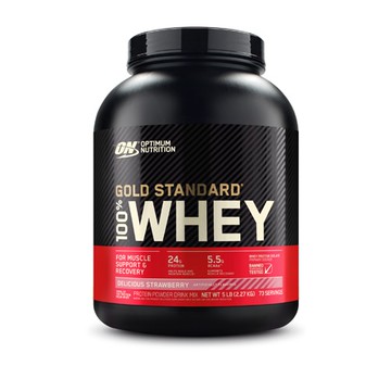Optimum Nutrition Gold Standard 100% Whey Delicious Strawberry 5 lbs
