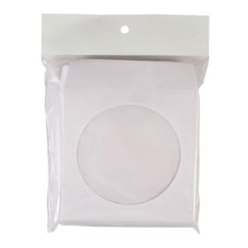 【史代新文具】STAT 開窗紙質 光碟保護套 (1包100個)