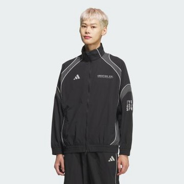 adidas 愛迪達 外套 男 運動立領外套 亞規 BL WOV JKT 黑 KF1333 (S3302)