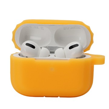 適用airpods pro保護套無綫藍牙耳機保護矽膠套airpods pro 哀風矽膠軟殻保護殼防摔殼耳機殼情侶生日禮物