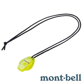 【mont-bell】EMERGENCY CALL 求生哨『黃』1124247 戶外 露營 登山 旅遊 健行 緊急 求生哨