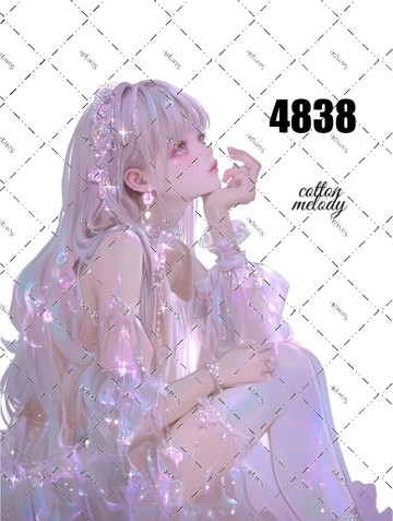 original sticker no.4838 人物貼紙 原創貼紙 原創人物貼紙 裝飾貼紙 cotton melody