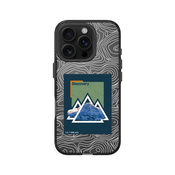 iPhone 16 Pro Clear 酷墨灰 - Discovery - 山的紋路