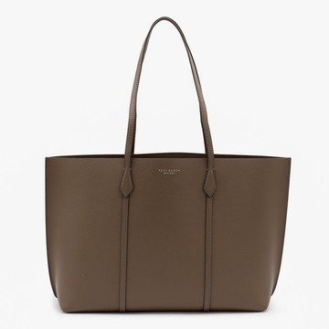 Tory Burch Brown Leather Perry Tote Bag