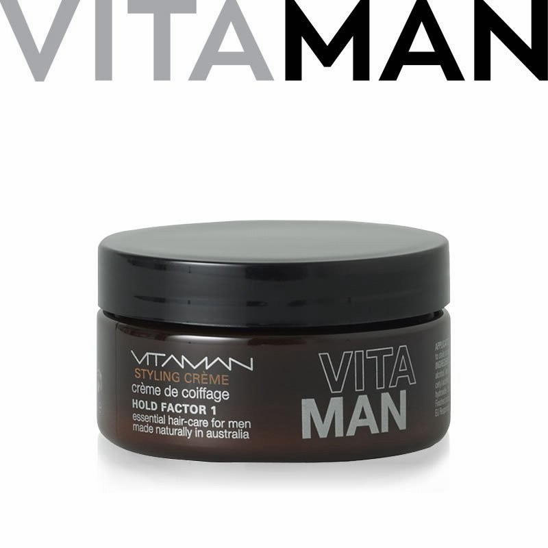 Vitaman ヴィタマン スタイリングクリーム 100g メンズ ヘアワックス オーガニック 髪の毛を自由に整えて バニラ チョコレートの香りがおしゃれ感をプラス 通販 Lineポイント最大0 5 Get Lineショッピング