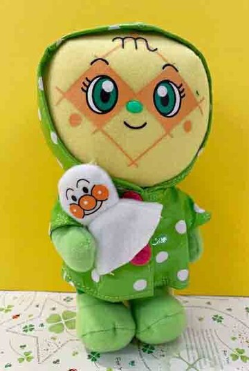 【震撼精品百貨】麵包超人 Anpanman 麵包超人絨毛娃娃/玩偶-雨衣菠蘿#79416 震撼日式精品百貨