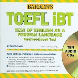 Barron’s TOEFL iBT Internet-Based Test 12th Edition with Audio CDs[二手書_普通]