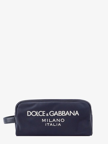 Nylon nécessaire with frontal logo - DOLCE & GABBANA - gender_Man