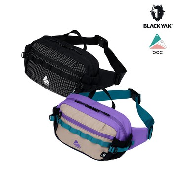 【BLACKYAK】CLIMBING臀腰包(紫色/黑色)-輕量 旅行小包 腰包 臀包|BYFB1NBB01